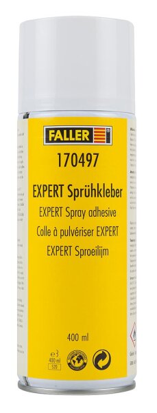 Faller 170497 Expert Sprühkleber farblos 400 ml f. Hintergründe Papier & Folien