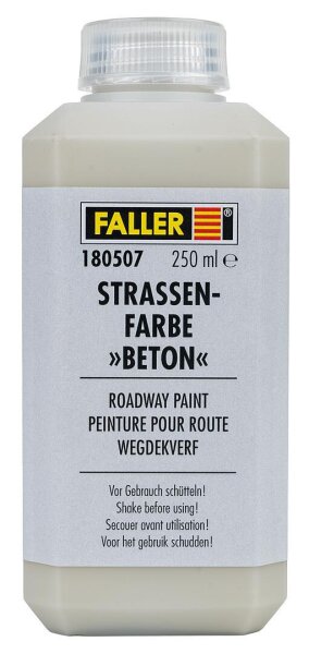Faller 180507 Straßenfarbe Beton, 250 ml