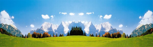 Faller H0 TT N 180513 Modellhintergrund Wandbild "Karwendelgebirge" 320 x 97 cm