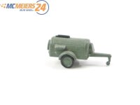 Spur N Modellauto Metallmodell PKW-Anhänger Kompressor graugrün 1:160 E495