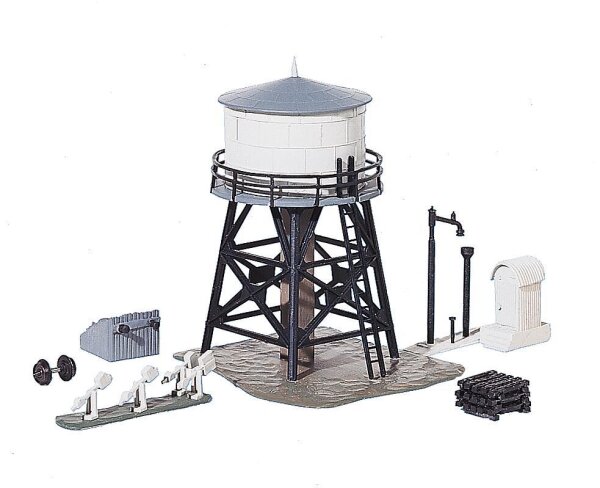 Faller Spur N 222150 Wasserturm mit Ausschmückungen Gebäude-Bausatz 1:160