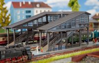 Faller Spur N 222153 Bahnsteigbrücke Radolfzell Patiniert Gebäude-Bausatz 1:160