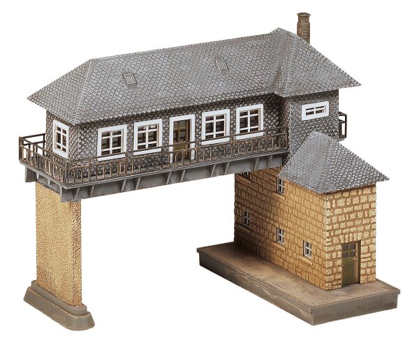 Faller Spur N 222160 Reiterstellwerk Brügge 3-gleisig Gebäude-Bausatz 1:160