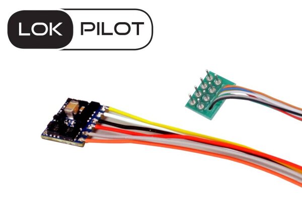 ESU TT N 59820 Decoder LokPilot 5 micro DCC, 8-pin NEM652