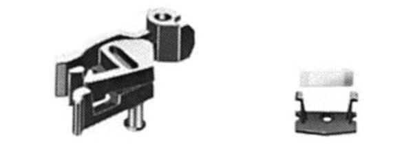 Fleischmann Spur N 9541 Profi-Kupplung mit Blattfeder und Abdeckplatte (1 Stück)