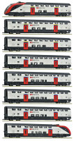 Roco H0 7720007 8-tlg. Set: Fernverkehrs-Doppelstockzug...