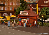 Vollmer 45140 H0 Kiosk Bratwurst-Maxe Schnellimbiss Geschäft Gebäude-Bausatz 1:87