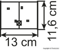 Vollmer H0 49232 Gebäude-Bausatz Wohnhaus mit Erker Stadthaus 1:87