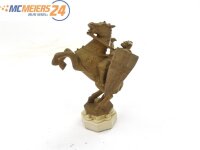 E103 Figur Statue Denkmal Ritter auf Pferd / ca. 11,5 cm