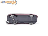 Wiking H0 Modellauto 228/A Omnibus-Anhänger weinrot 1:87