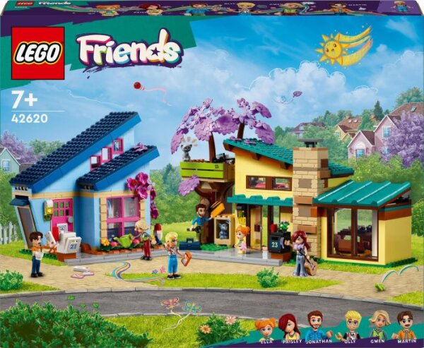 LEGO® Friends 42620 Ollys und Paisleys Familien Haus