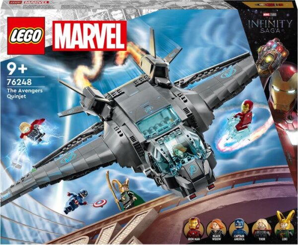 LEGO Marvel 76248 Der Quinjet der Avengers