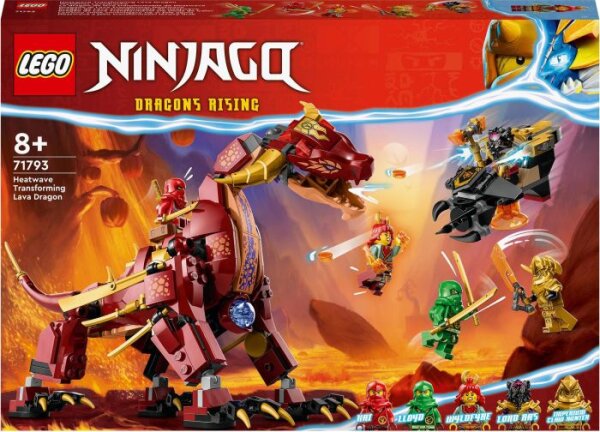 LEGO® NINJAGO 71793 Wyldfires Lavadrache