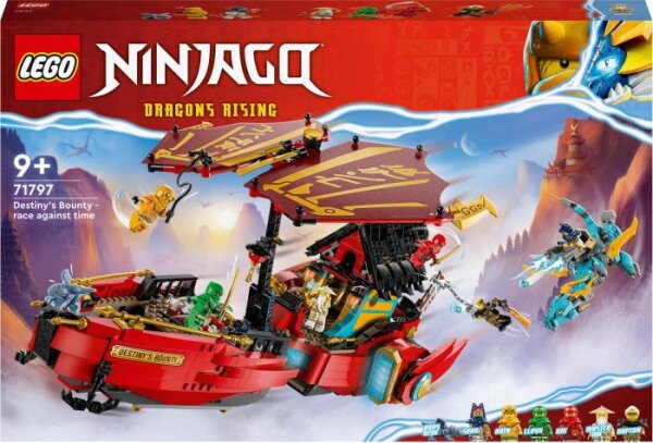 LEGO® NINJAGO 71797 Ninja-Flugsegler im Wettlauf mit der Zeit