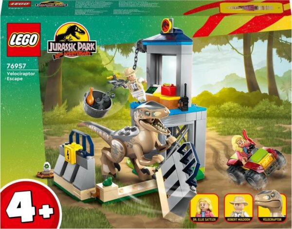 LEGO® Jurassic World™ 76957 Flucht des Velociraptors