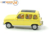 Wiking H0 0224 48 Modellauto PKW Renault R4 mit Faltdach Oldtimer gelb 1:87 E73