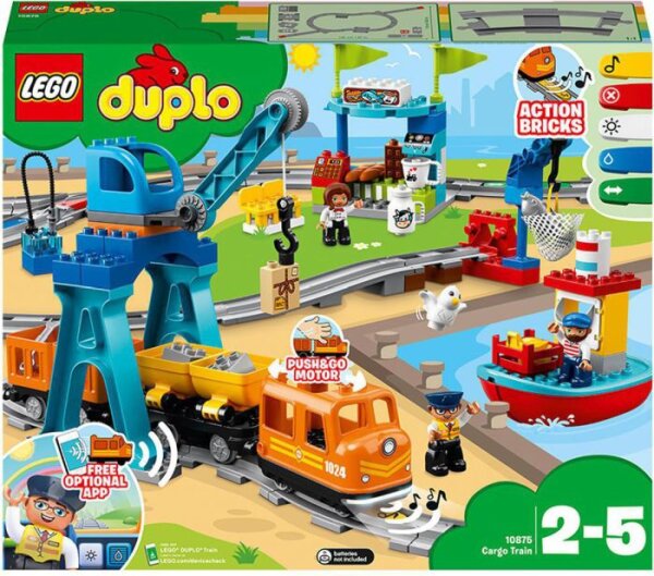 LEGO® DUPLO® 10875 Güterzug, 105 Teile