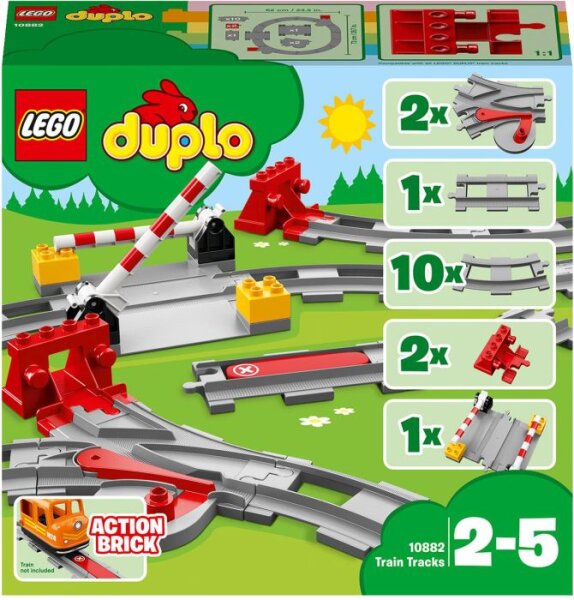 LEGO® DUPLO® 10882 Schienen, 23 Teile