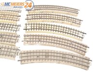 Märklin H0 3600 A 1/1 10x M-Gleis gebogen E160a