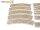 Märklin H0 3600 A 1/1 10x M-Gleis gebogen E160a
