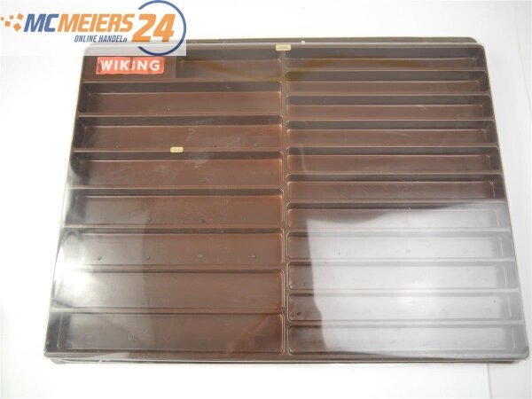 Wiking H0 Vitrine Schaukasten Kunststoff für Modellautos E73