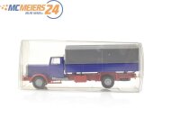 Wiking H0 846 01 22 Modellauto LKW Pritsche mit Plane Hanomag 1:87 E73