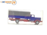 Wiking H0 846 01 22 Modellauto LKW Pritsche mit Plane Hanomag 1:87 E73