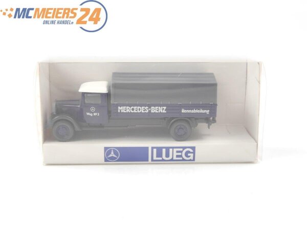 Wiking H0 Modellauto Werbemodell MB L 2500 Mercedes-Benz Rennabteilung 1:87 E73