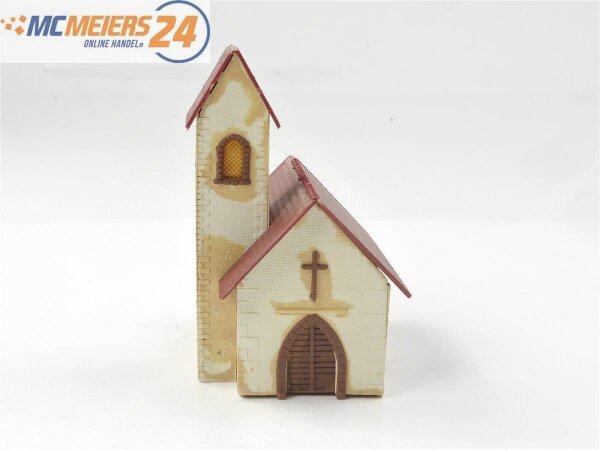 Spur H0 Gebäude kleine Kirche Kapelle Dorfkapelle E585
