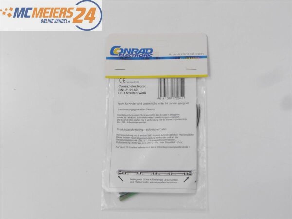Conrad H0 21 90 60 LED Wagenbeleuchtung Innenbeleuchtung 2-tlg. *NEU* E585