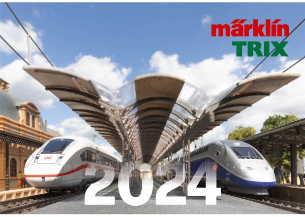 Märklin Trix 19855 Wandkalender 2024