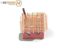 Spur H0 Gebäude Wohnhaus Rohbau Haus im Bau