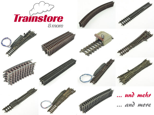 Arnold N Gleismaterial | diverse Varianten | braune Schwellen *Note 2* E1292