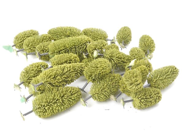 Spur H0 Landschaftsbau Ausschmückung Bepflanzung 27 x Bäume Laubbäume E585