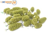 Spur H0 Landschaftsbau Ausschmückung Bepflanzung 27 x Bäume Laubbäume E585