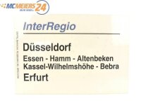 E244 Zuglaufschild Waggonschild InterRegio...