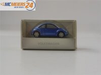 Wiking H0 035 11 24 Modellauto VW Beetle blau 1:87 E572