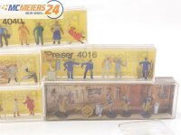 Preiser Merten H0 4016 4028 4040 36 2264 u.a. 5x Figuren-Set + Schilf 1:87 E630
