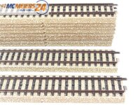 Märklin H0 5106 Gleise gerade M-Gleis 10 Stück in OVP 180 mm E590b