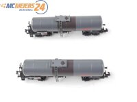 Fleischmann N 825812 Güterwagenset 2-tlg. Kesselwagen "ÖMV" ÖBB / NEM E616