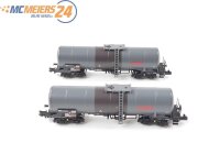 Fleischmann N 825812 Güterwagenset 2-tlg. Kesselwagen "ÖMV" ÖBB / NEM E616