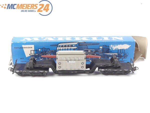 Märklin H0 4617 Güterwagen Tiefladewagen mit Trafo "Trafo-Union" 980 896 DB E644