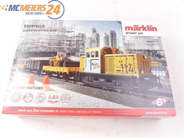 Märklin Start up H0 29188 Startpackung "Baustelle" 1:87 / mfx Digital OVP