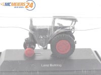 Schuco H0 Modellauto Traktor Lanz Bulldog mt Dach 1:87 E611