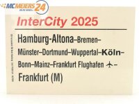 E244 Zuglaufschild Waggonschild InterCity 2025...