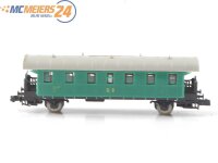 VEB Perfecta Bautzen N 0001 Personenwagen Donnerbüchse grün DR E624