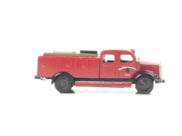 Marks N 1702 Modellauto Metallmodell MB 3500 L TLF "Feuerwehr Rehau" 1:160 E624