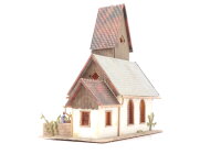 Faller H0 B-236 Gebäude Kirche Dorfkirche E653