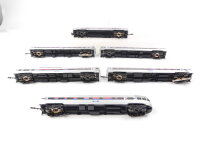 Märklin H0 43600 Personenwagenset 6-tlg. Streamliner "Amtrak" / NEM Licht E656