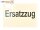 E244 Zuglaufschild Waggonschild "Ersatzzug"